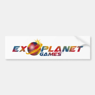 DE VOITURE AUTOCOLLANT D'EXOPLANET