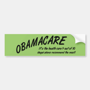De Voiture Autocollant drôle anti-Obamacare Obama