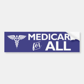 De Voiture autocollant du pare-chocs "Medicare for All"