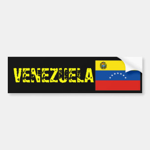 DE VOITURE AUTOCOLLANT DU VENEZUELA BUMBER
