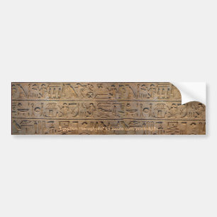 De Voiture Autocollant historique Hiéroglyphes égyptien