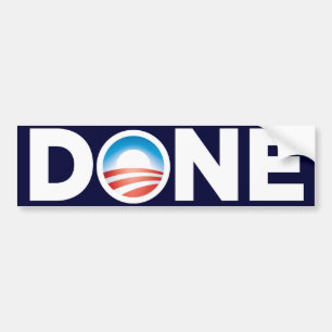 De Voiture Autocollant Obama terminé