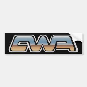 De Voiture Autocollant pare-chocs du logo CWA