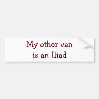 De Voiture Autocollant pare-chocs Iliad pour Odyssey