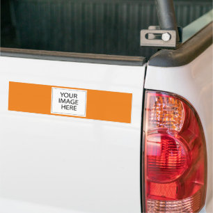 De Voiture Autocollant pare-chocs orange #BumperSticker