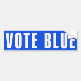 De Voiture Autocollant pare-chocs 'VOTE BLUE'