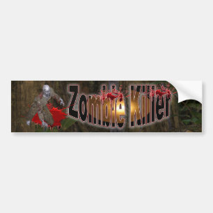 De Voiture Autocollant pare-chocs Zombie Killer #2