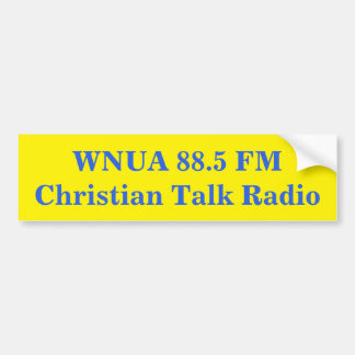 De Voiture Autocollant pour WNUA 88.5 FM, Williamstown, KY