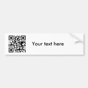 De Voiture Autocollant (texte fait sur commande)