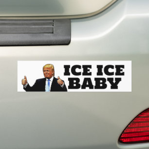 De Voiture Autocollant TRUMP ICE ICE BABY