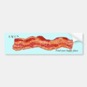 De Voiture Bacon autocollant pare-chocs