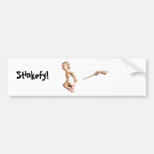 De Voiture Bébé Stinkefy!-bumper autocollant