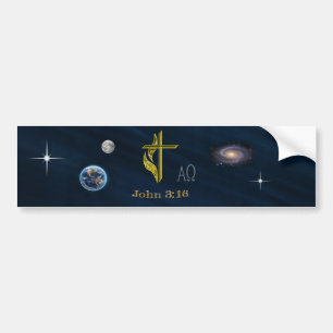 De Voiture John 3:16 autocollant pare-chocs