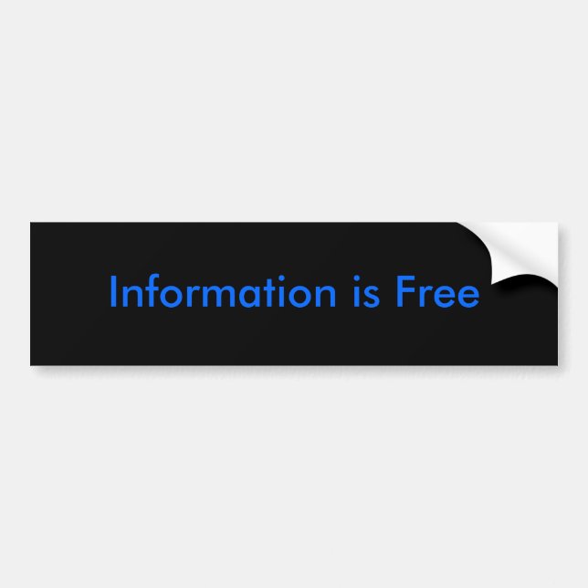 De Voiture L'information est autocollant libre (Devant)