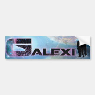 De Voiture Logo GALEXI autocollant pare-chocs