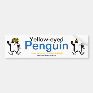 De Voiture Penguin - autocollant pare-chocs