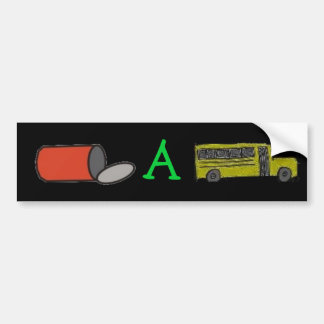 De Voiture peut un autocollant d'autobus