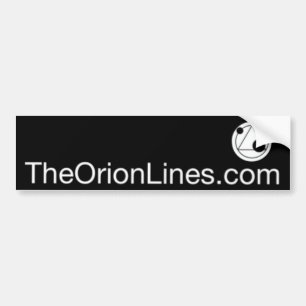 De Voiture TheOrionLines.com autocollant pare-chocs