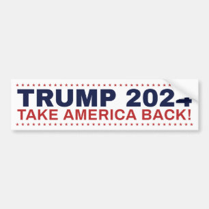 De Voiture Trump 2024 autocollant pare-chocs Reprenez l'Amér