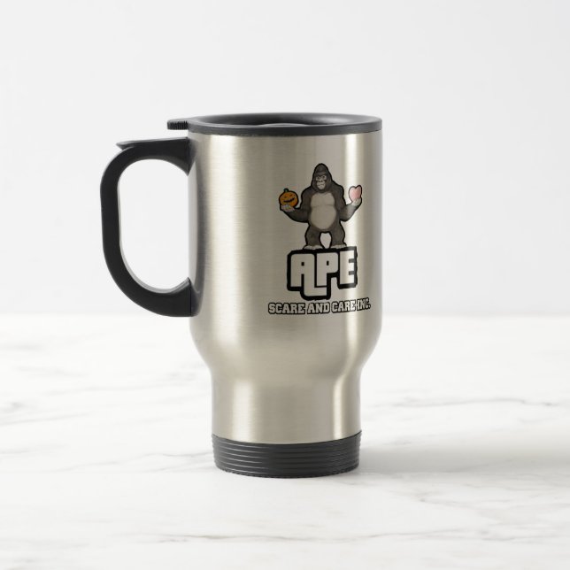 De Voyage APE Peur et soins Café Mug (Gauche)