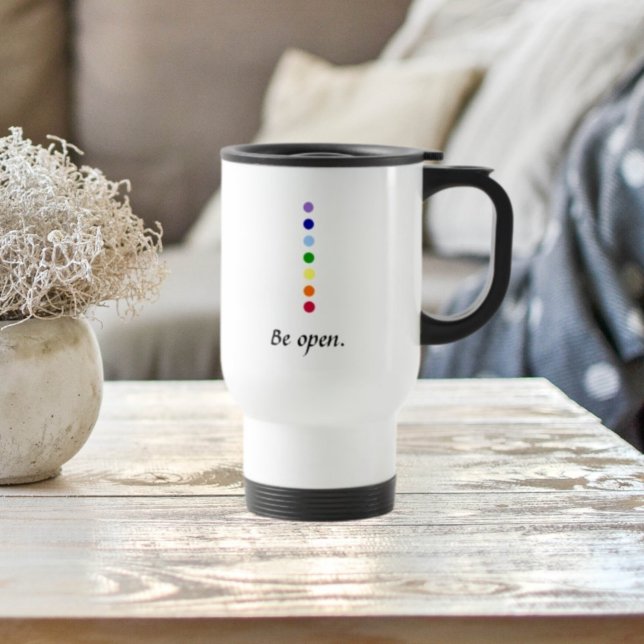 De Voyage Be Open - Chakra Commuter Mug (Créateur téléchargé)