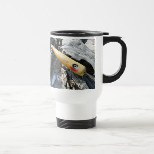 De Voyage Big Snook Vintage Lure Travel Mug