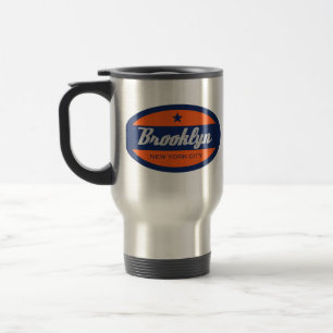 De Voyage *Brooklyn New York Travel Mug