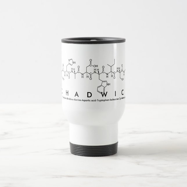 De Voyage Chadwick peptide nom mug (Centre)