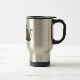 De Voyage Chats Acier inoxydable 444 ml Mug Travelr