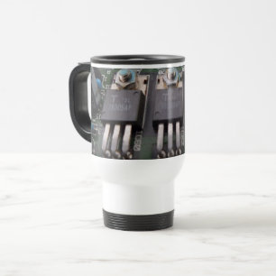 De Voyage Circuit Acier inoxydable 15 oz Mug