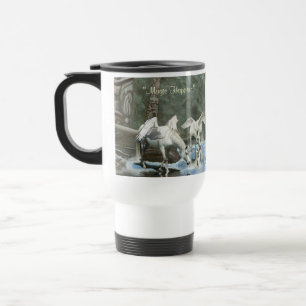 De Voyage Deux Pegasi et Totem Poles Imaginaire Art Mug