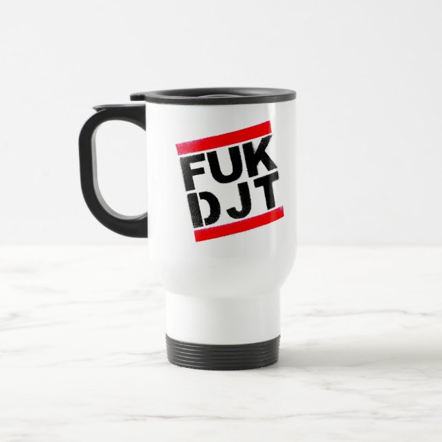 De Voyage DJT Travel Mug (Gauche)