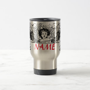 De Voyage do-it-yourself MUG EN ACIER INOXYDABLE AVEC ANGELS