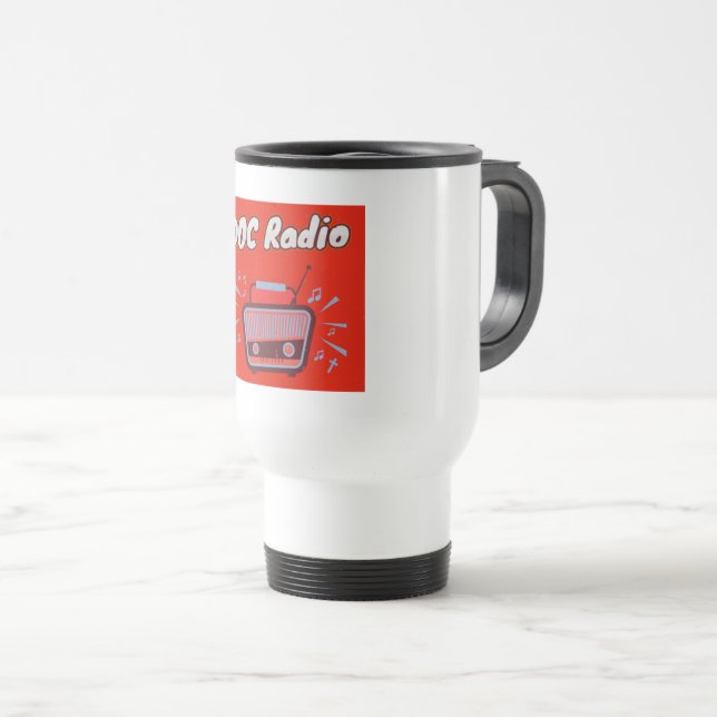 De Voyage DOC Radio Travel Mug (Devant droit)