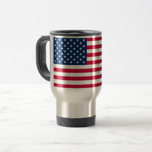 De Voyage Drapeau USA - Mug - Patriotique
