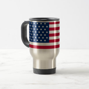 De Voyage Drapeau Usa Travel Mug