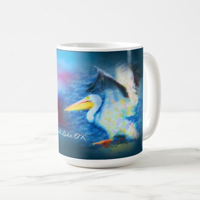 De Voyage duo pélicans 19 mug (Devant droit)
