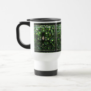 De Voyage Élégant verre vert à rideau look Mug