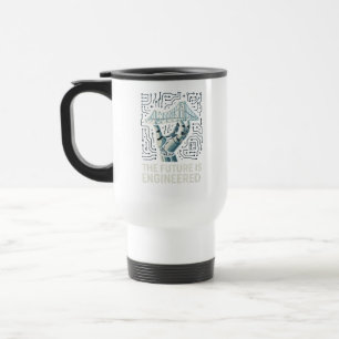 De Voyage "Engineering Blueprint Mug - Conception géométriqu