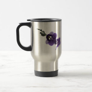 De Voyage Fleur d'orchidée violette, Mug