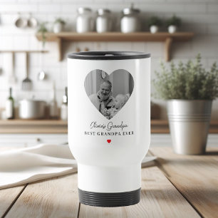 De Voyage Grand-père personnalisé Photo Mug Meilleur Grand