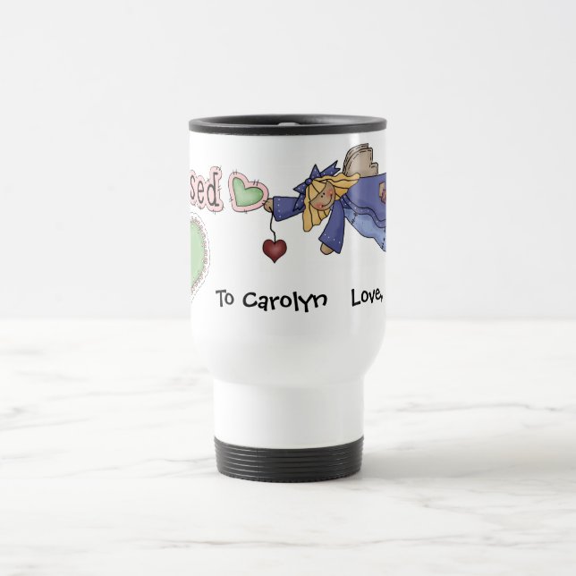 De Voyage Guardian Angel Mug par SRF (Centre)