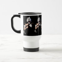 Guitariste Tigre – Mug en céramique raffiné