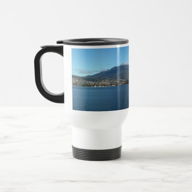 De Voyage Hobart, Tasmanie Mug café (Gauche)