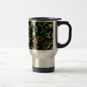 De Voyage Holly & Berries Travel Mug