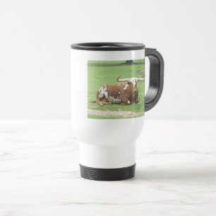 De Voyage Longhorn Travel Mug