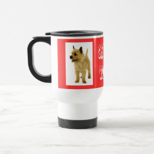 De Voyage Love Cairn Terrier Puppy Dog Travel Mug