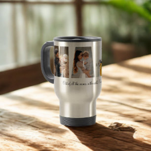 De Voyage Mama Photo Collage Travel Mug pour la fête des mèr