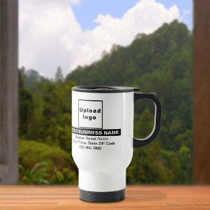 De Voyage Marque d'affaires avec la lumière noire sur la Mug