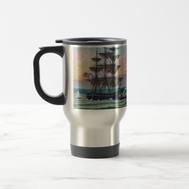De Voyage Martha's Vineyard Travel Mug (Gauche)